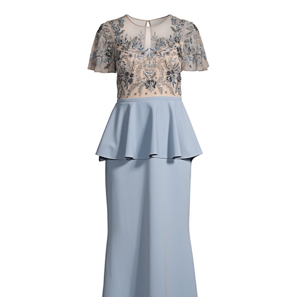 Brand new peplum aidon madox dress